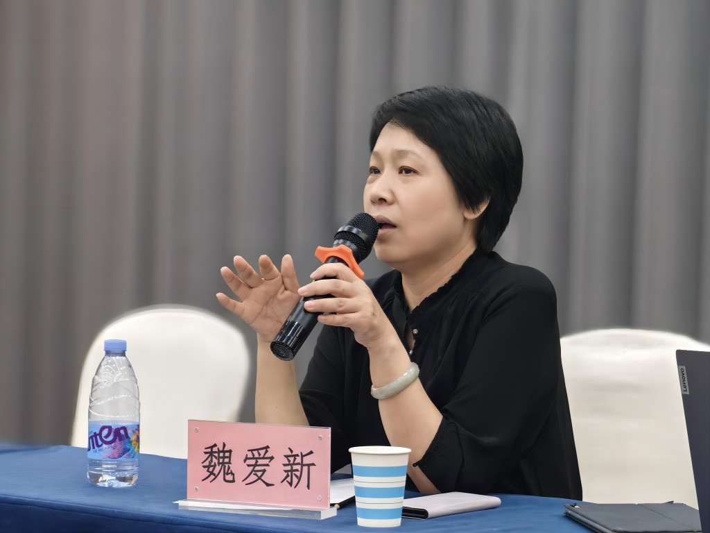 魏老师坐着发言(1) 魏老师坐着发言(1)